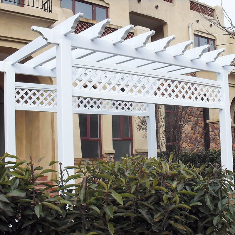 Kafesli PVC pergola